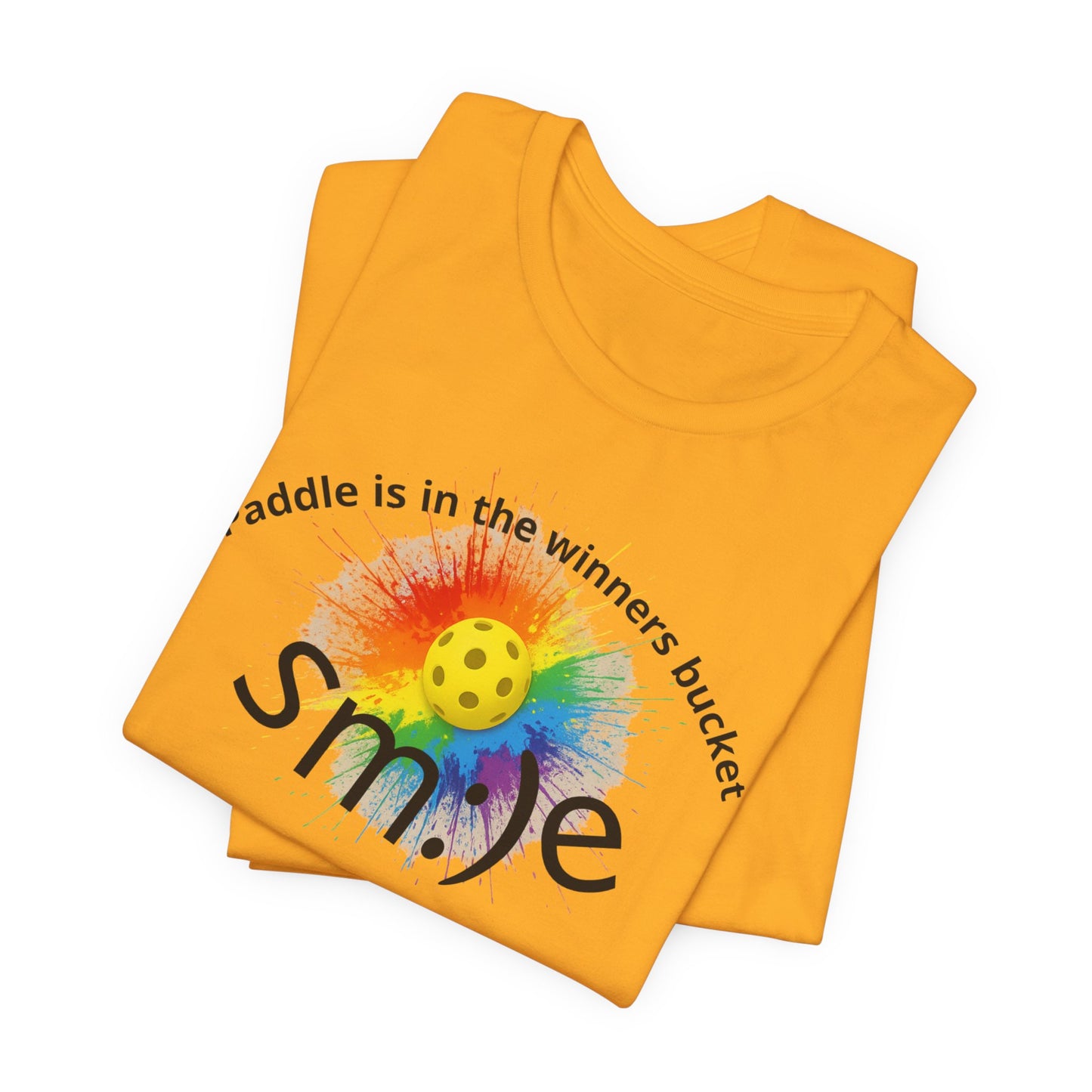 Paddle is in the Winners Bucket - Pickleball Streetwear Tee | Unisex Statement Shirt