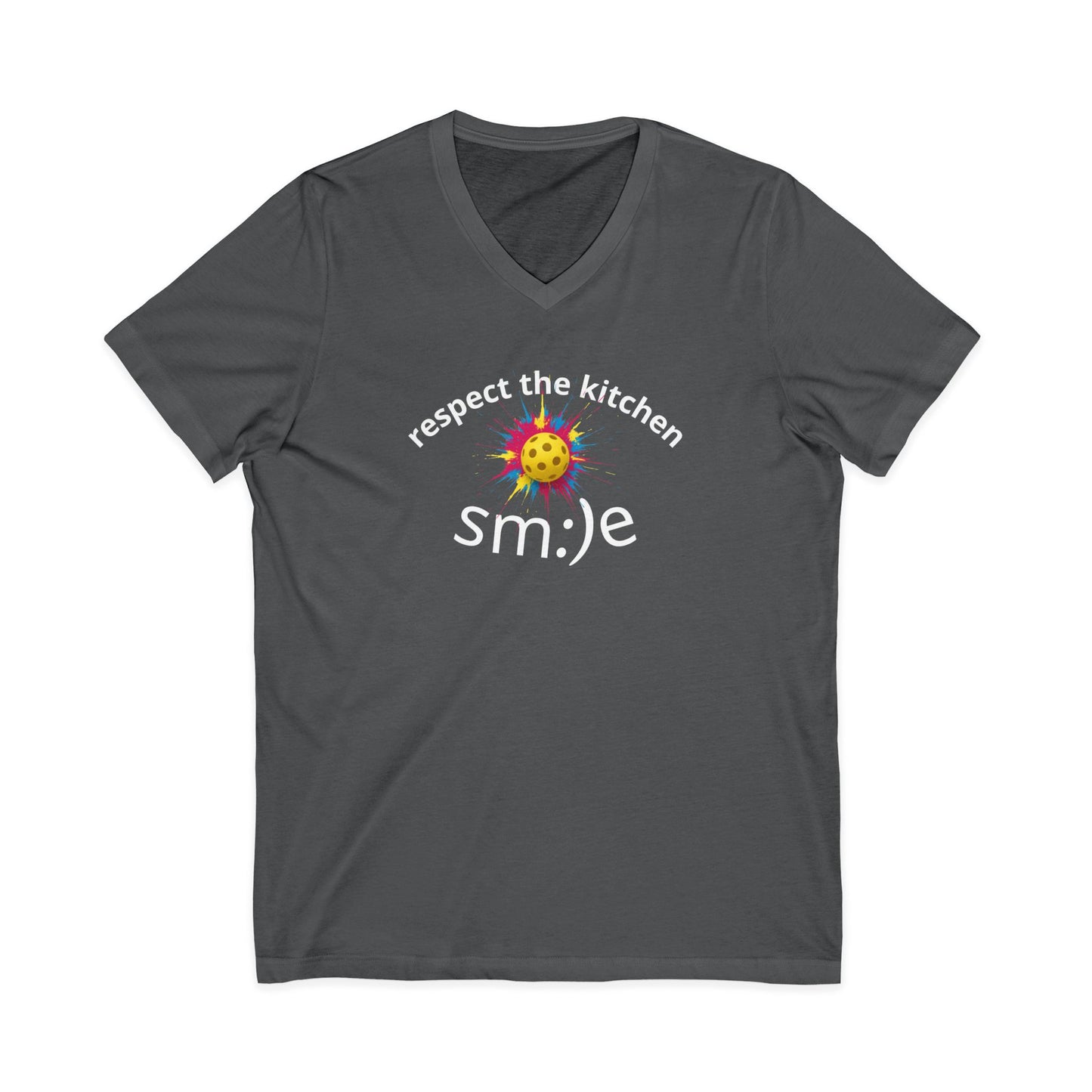 Respect the Kitchen - Pickleball Streetwear Tee | Funny Unisex Statement Shirt | sm:)e