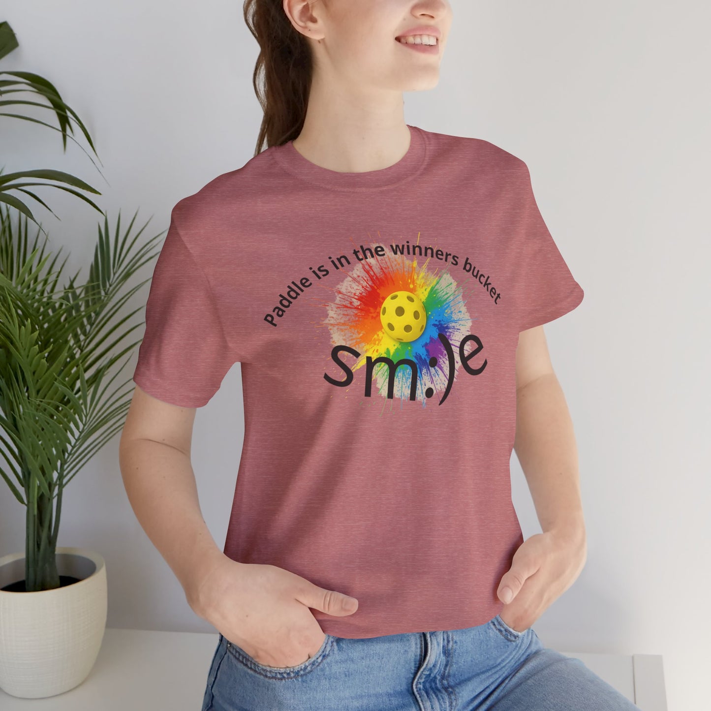 Paddle is in the Winners Bucket - Pickleball Streetwear Tee | Unisex Statement Shirt