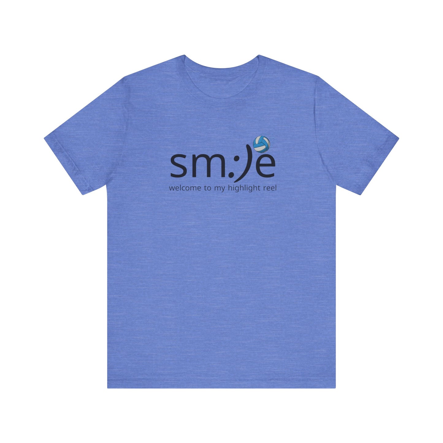 sm:)e Welcome to My Highlight Reel Volleyball T-Shirt | Funny Motivational Unisex Tee