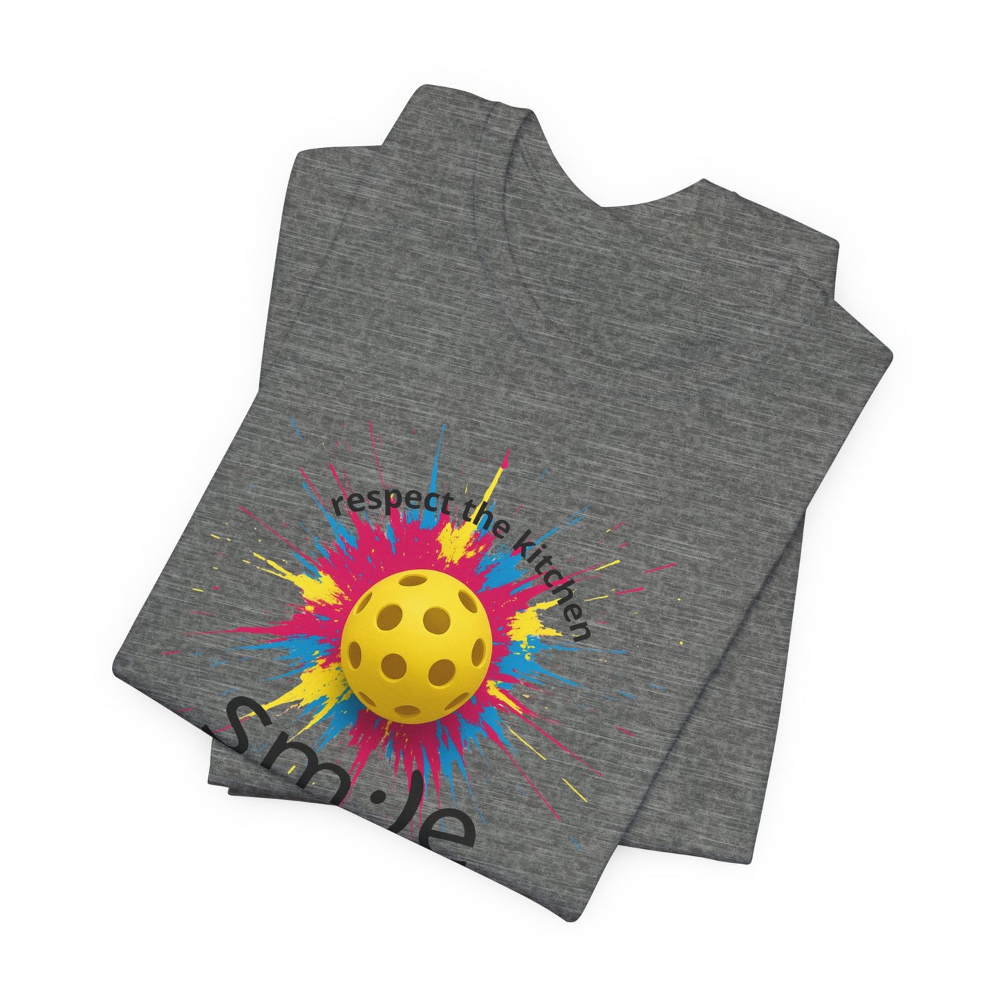 Respect the Kitchen - Pickleball Streetwear Tee | Unisex Court Statement | sm:)e