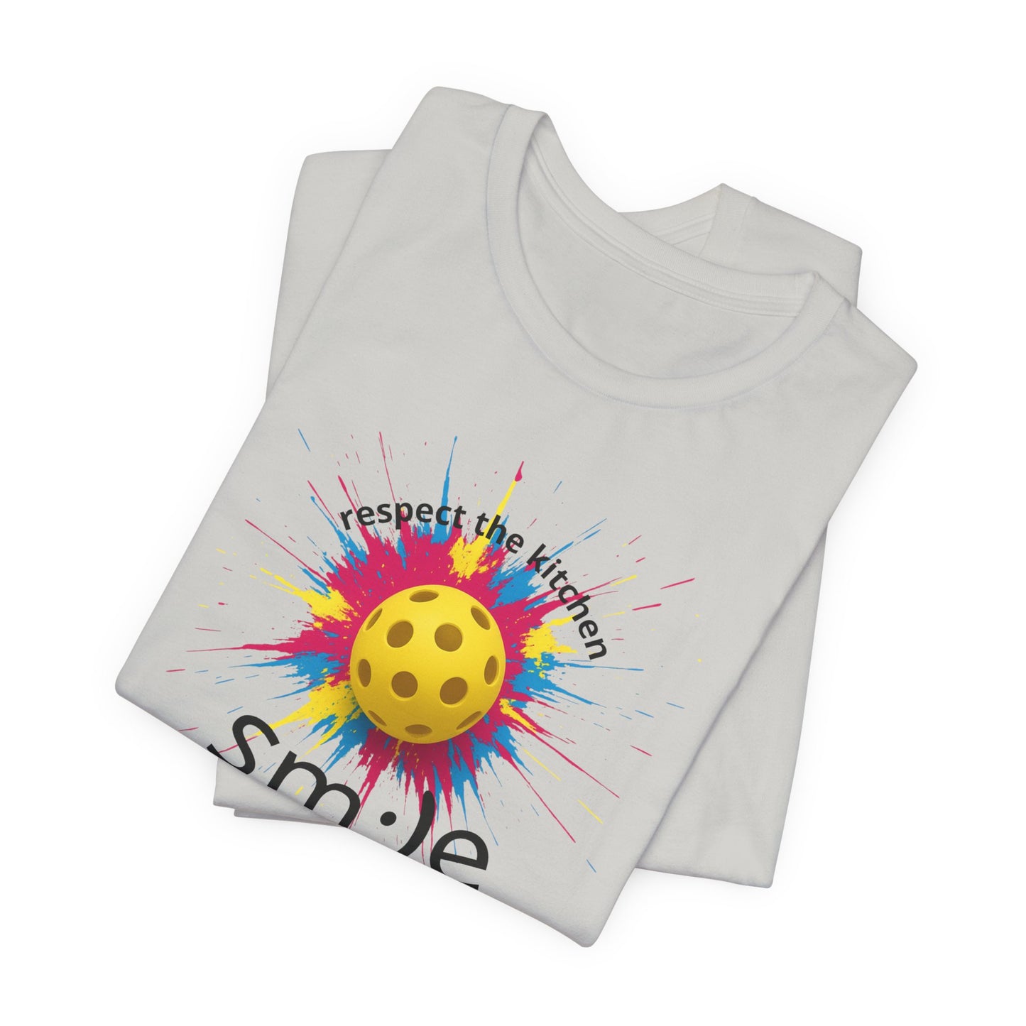 Respect the Kitchen - Pickleball Streetwear Tee | Unisex Court Statement | sm:)e