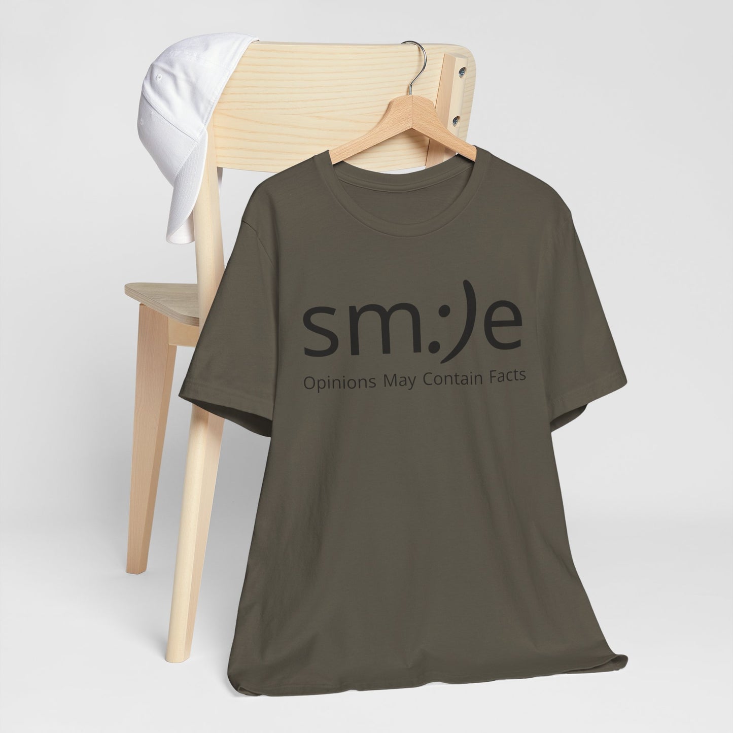 sm:)e Opinions May Contain Facts Tee | Sassy Truth-Teller Streetwear | Confident Statement Shirt