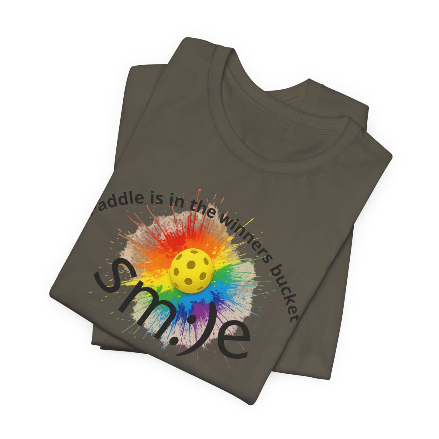 Paddle is in the Winners Bucket - Pickleball Streetwear Tee | Unisex Statement Shirt