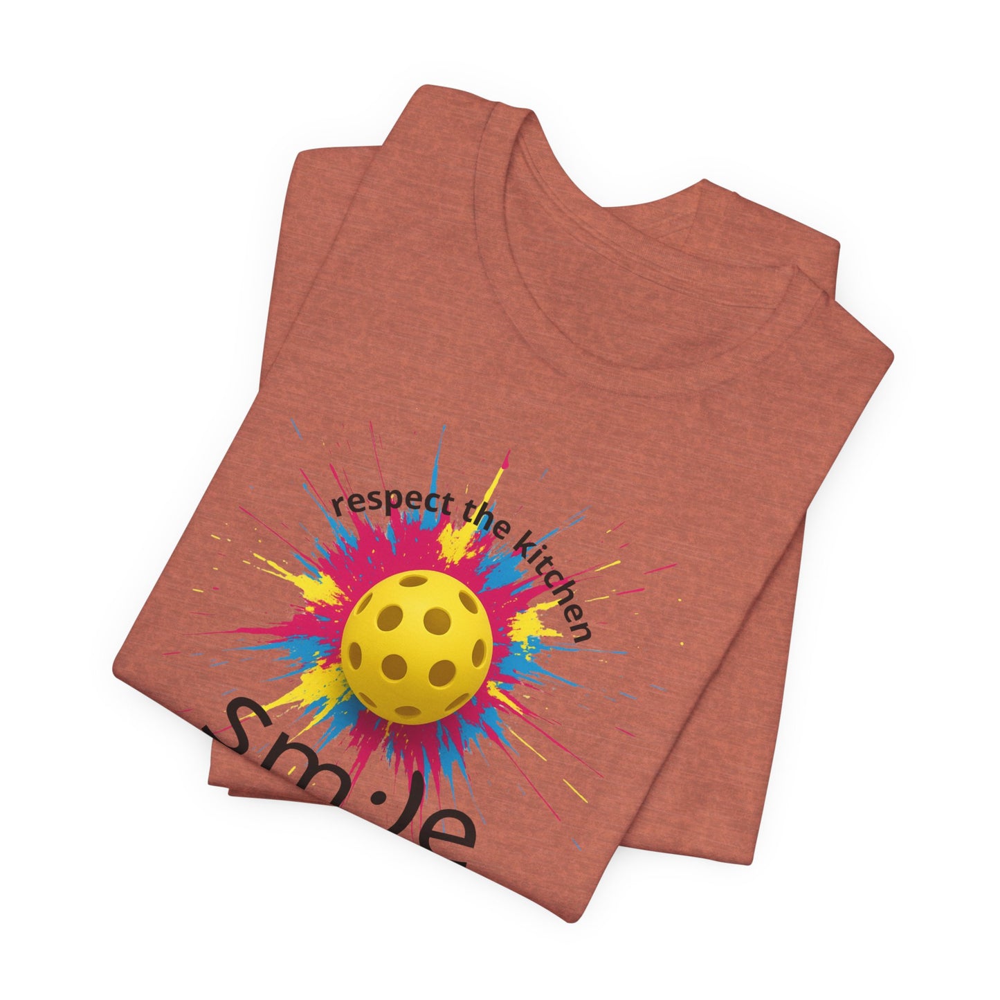 Respect the Kitchen - Pickleball Streetwear Tee | Unisex Court Statement | sm:)e