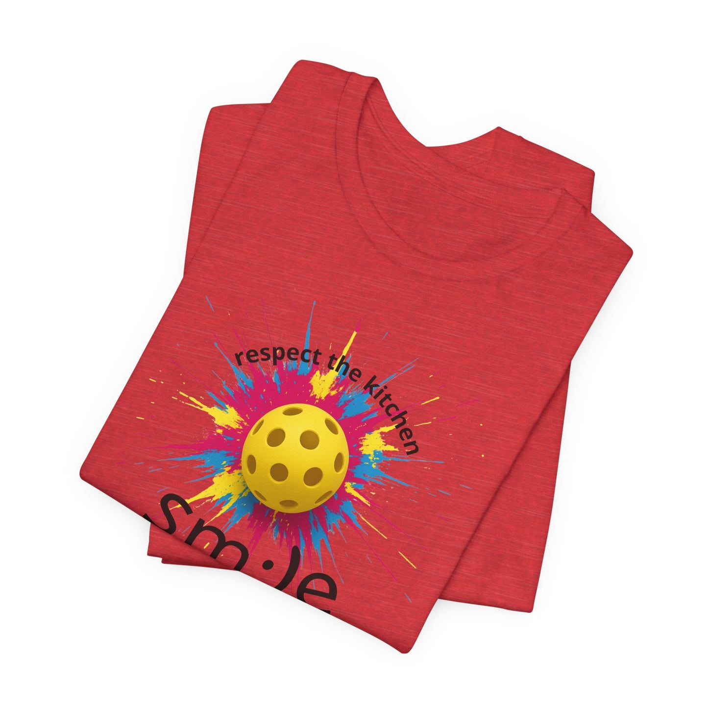 Respect the Kitchen - Pickleball Streetwear Tee | Unisex Court Statement | sm:)e