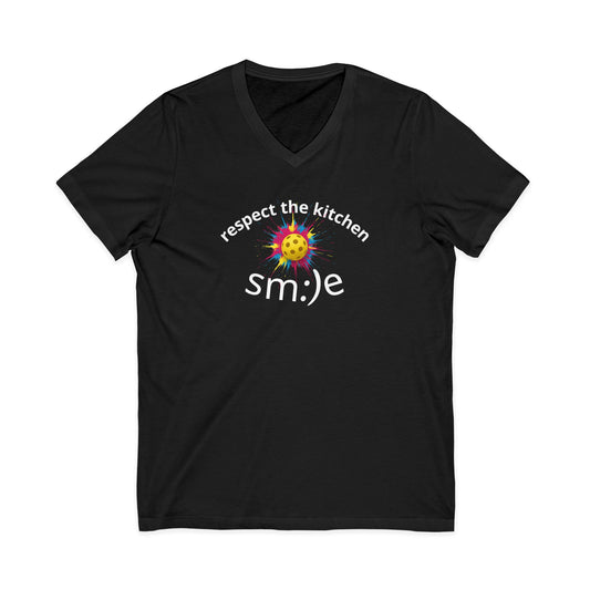 Respect the Kitchen - Pickleball Streetwear Tee | Funny Unisex Statement Shirt | sm:)e