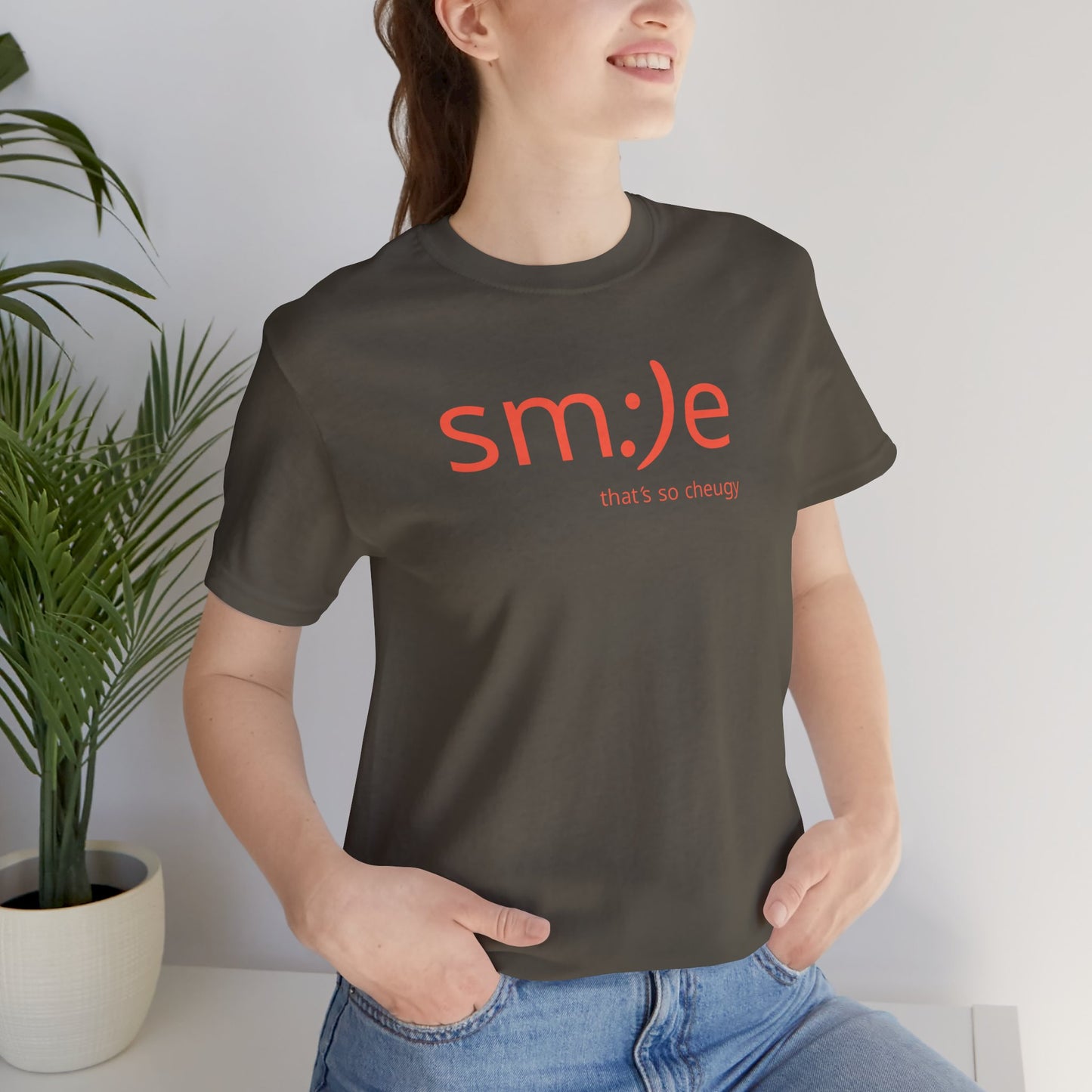 sm:)e That's So Cheugy Unisex Tee | Trendy Statement Streetwear | Confidence Gift