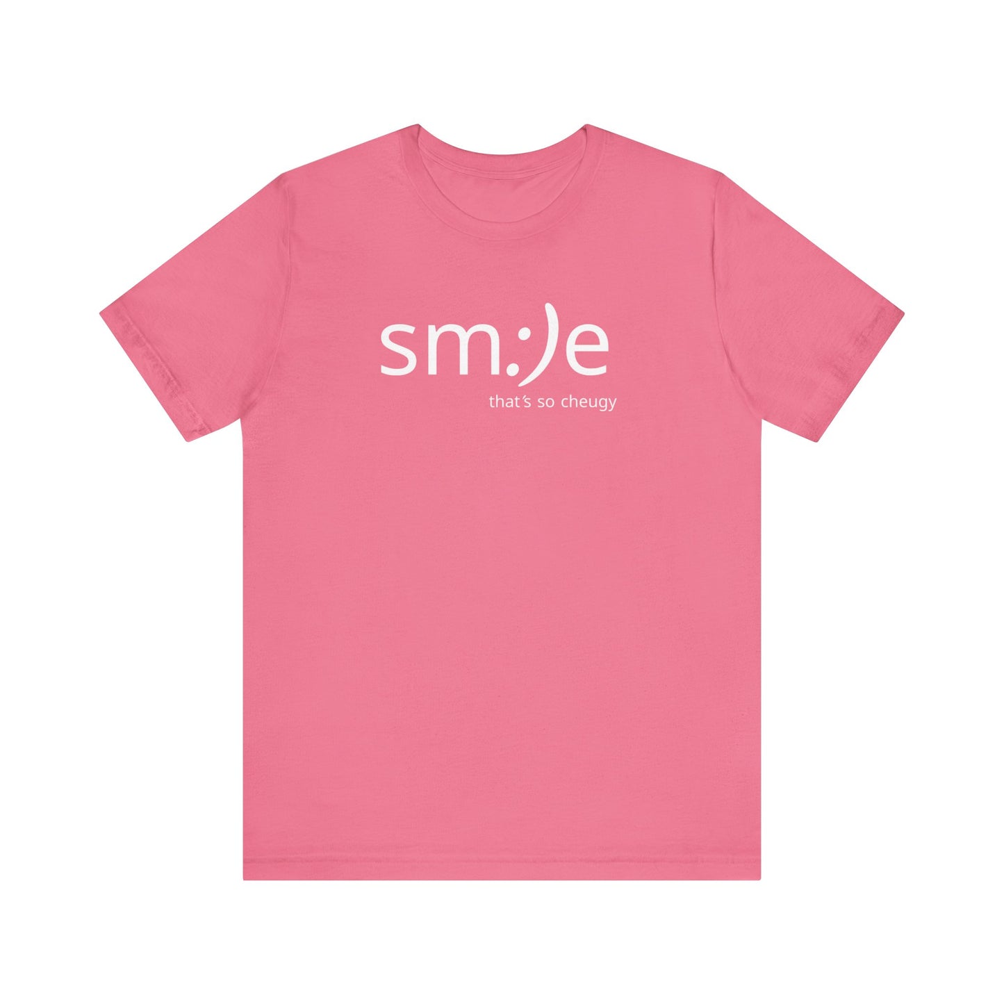 sm:)e Playful Unisex Tee | Smile That's So Cheugy | Graphic Streetwear