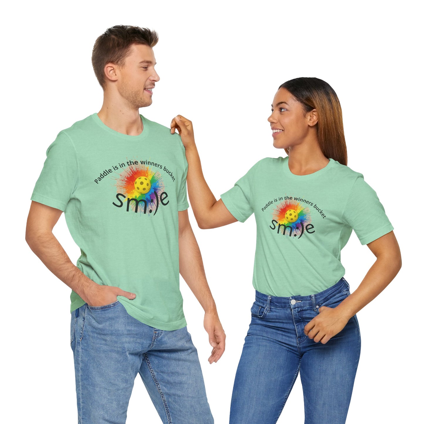 Paddle is in the Winners Bucket - Pickleball Streetwear Tee | Unisex Statement Shirt