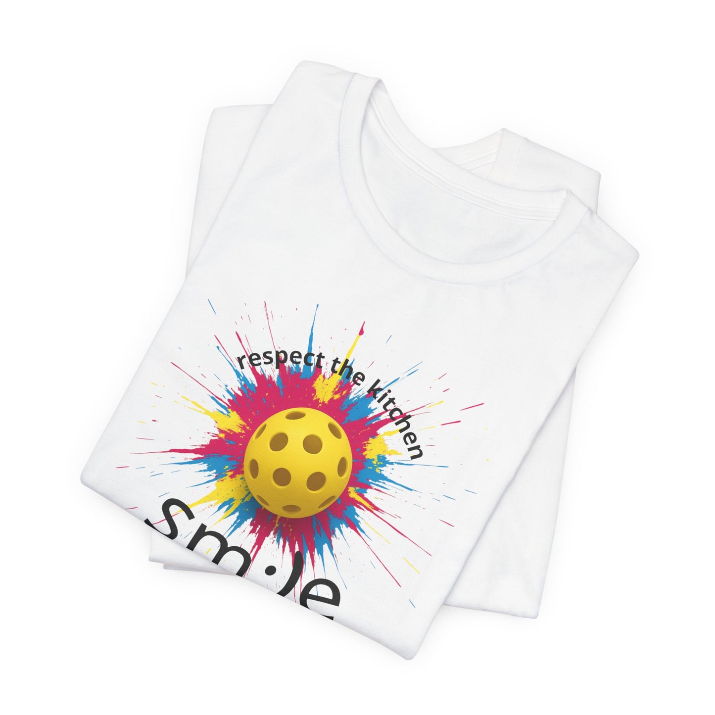 Respect the Kitchen - Pickleball Streetwear Tee | Unisex Court Statement | sm:)e