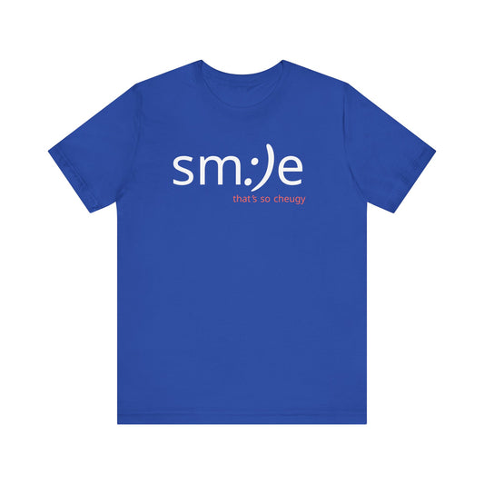 sm:)e That's So Cheugy Tee - Ironic Streetwear, Unisex Statement Shirt, Gen Z Humor, Confidence Booster