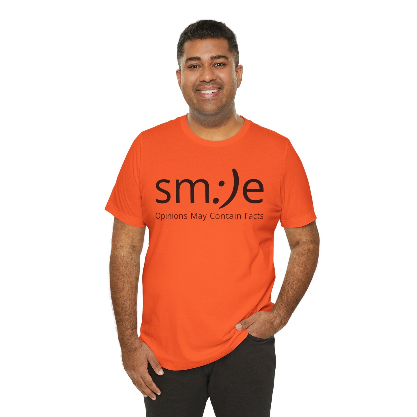 sm:)e Opinions May Contain Facts Tee | Sassy Truth-Teller Streetwear | Confident Statement Shirt