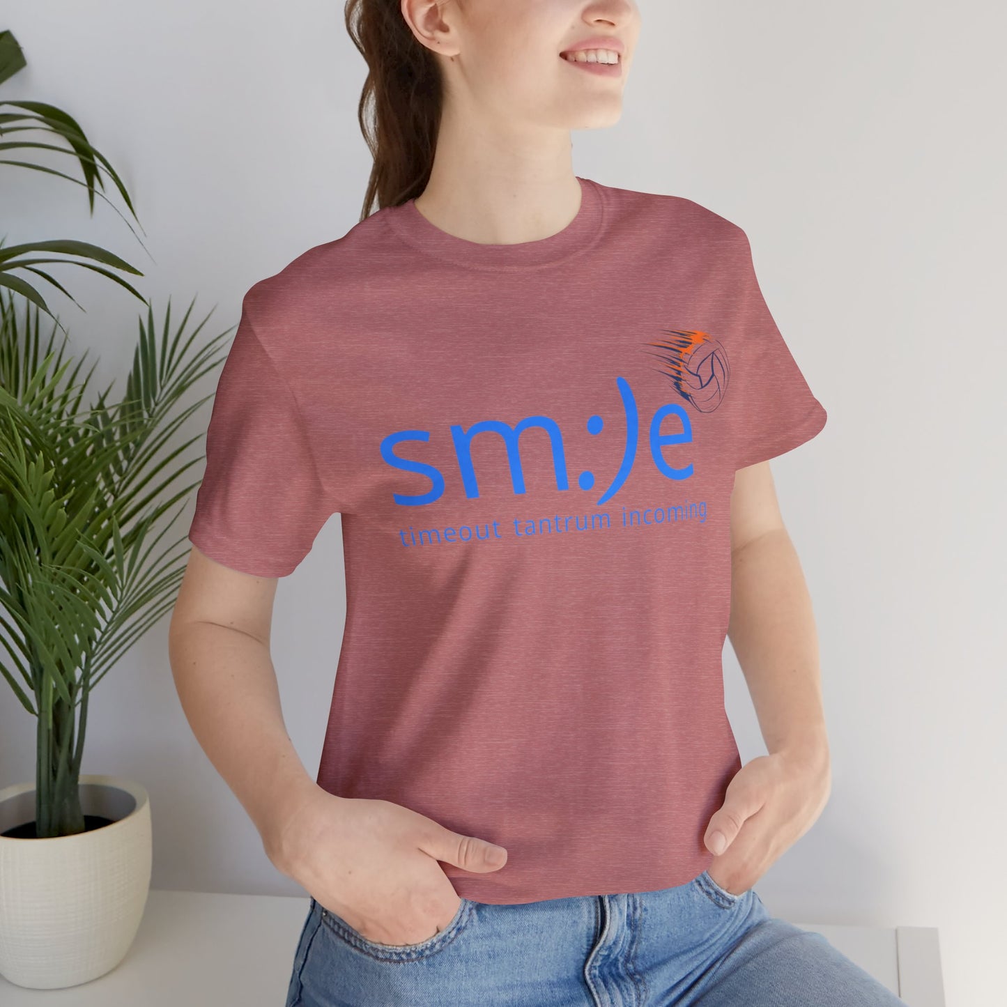 Timeout Tantrum Coming - Volleyball Streetwear Tee | Unisex Statement Shirt | Court Confidence