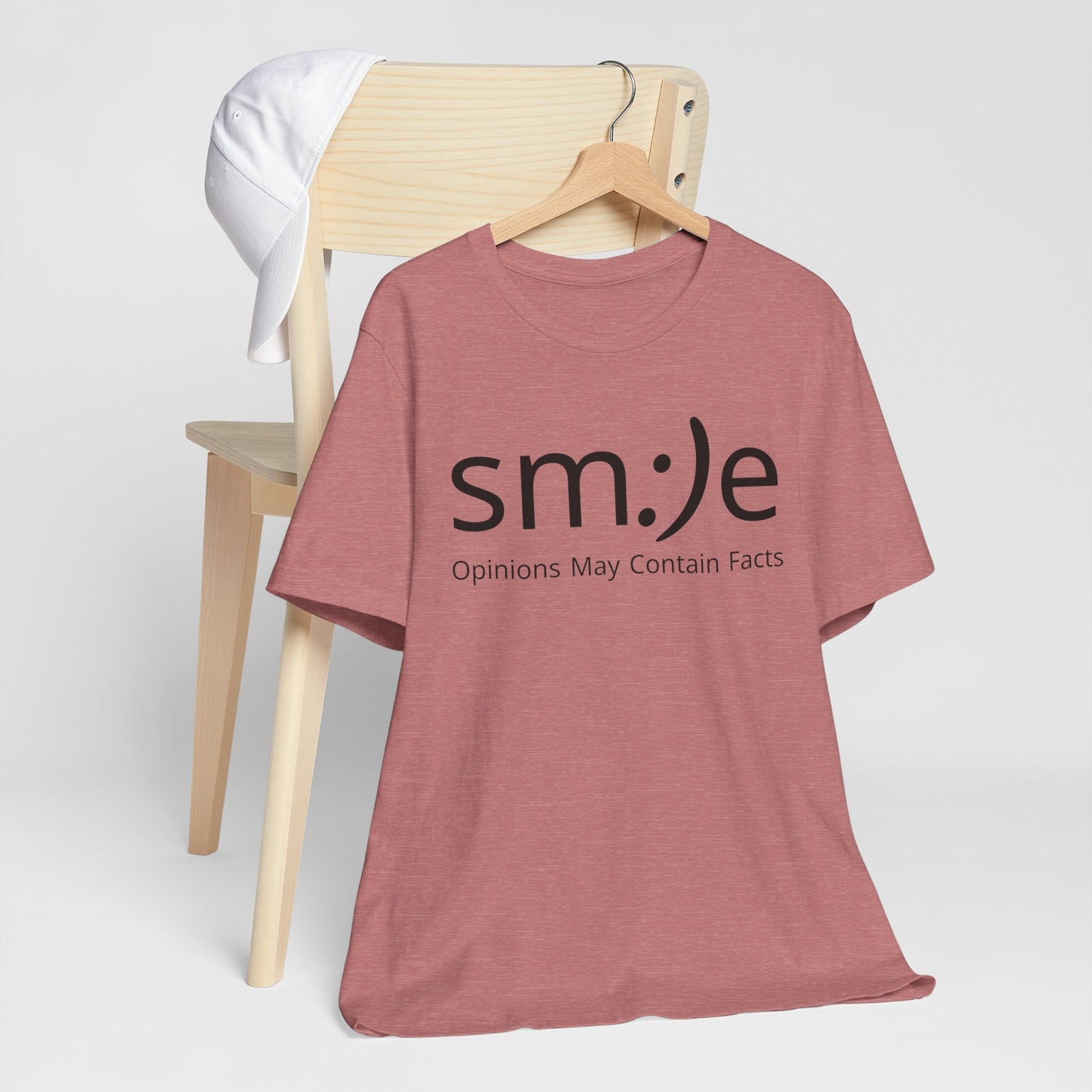 sm:)e Opinions May Contain Facts Tee | Sassy Truth-Teller Streetwear | Confident Statement Shirt