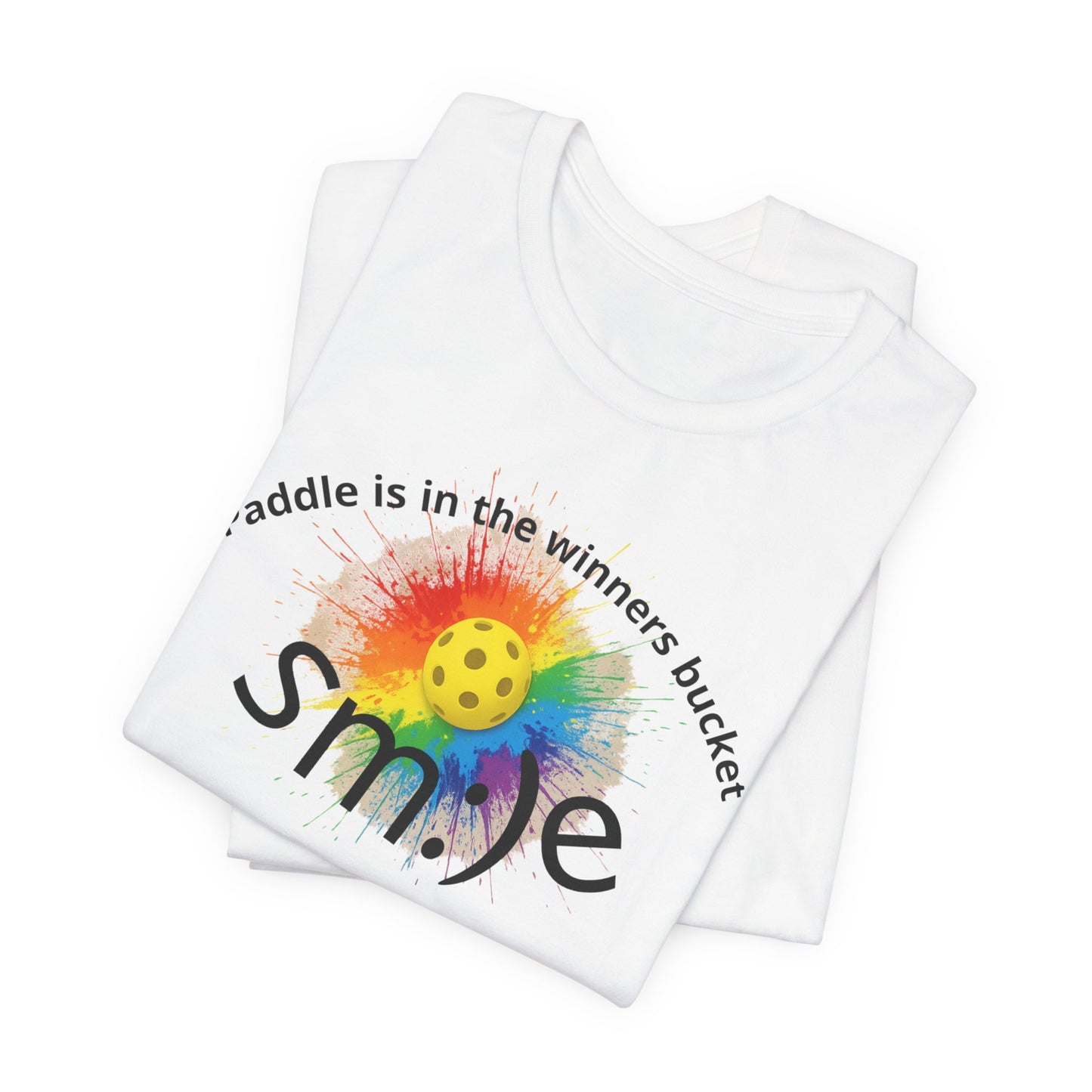 Paddle is in the Winners Bucket - Pickleball Streetwear Tee | Unisex Statement Shirt