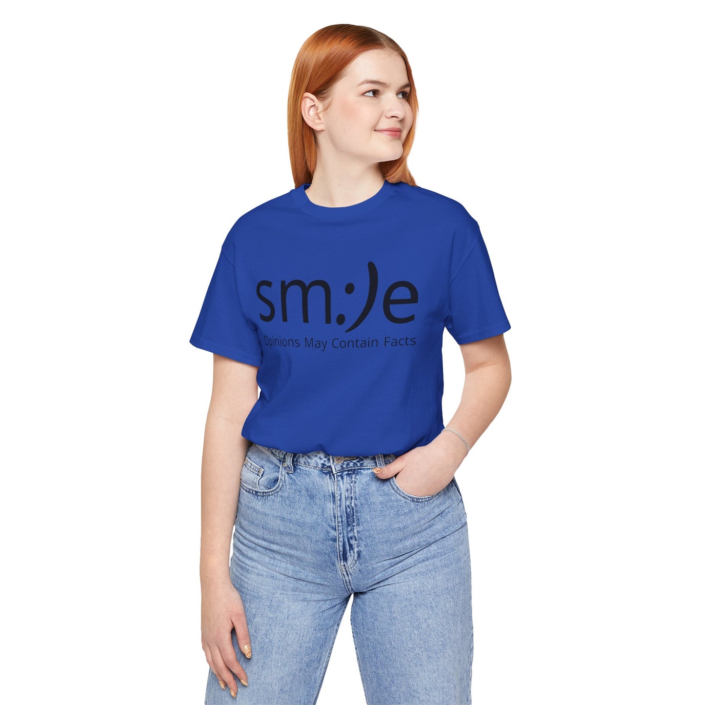 sm:)e Opinions May Contain Facts T-Shirt | Funny Streetwear Graphic Tee