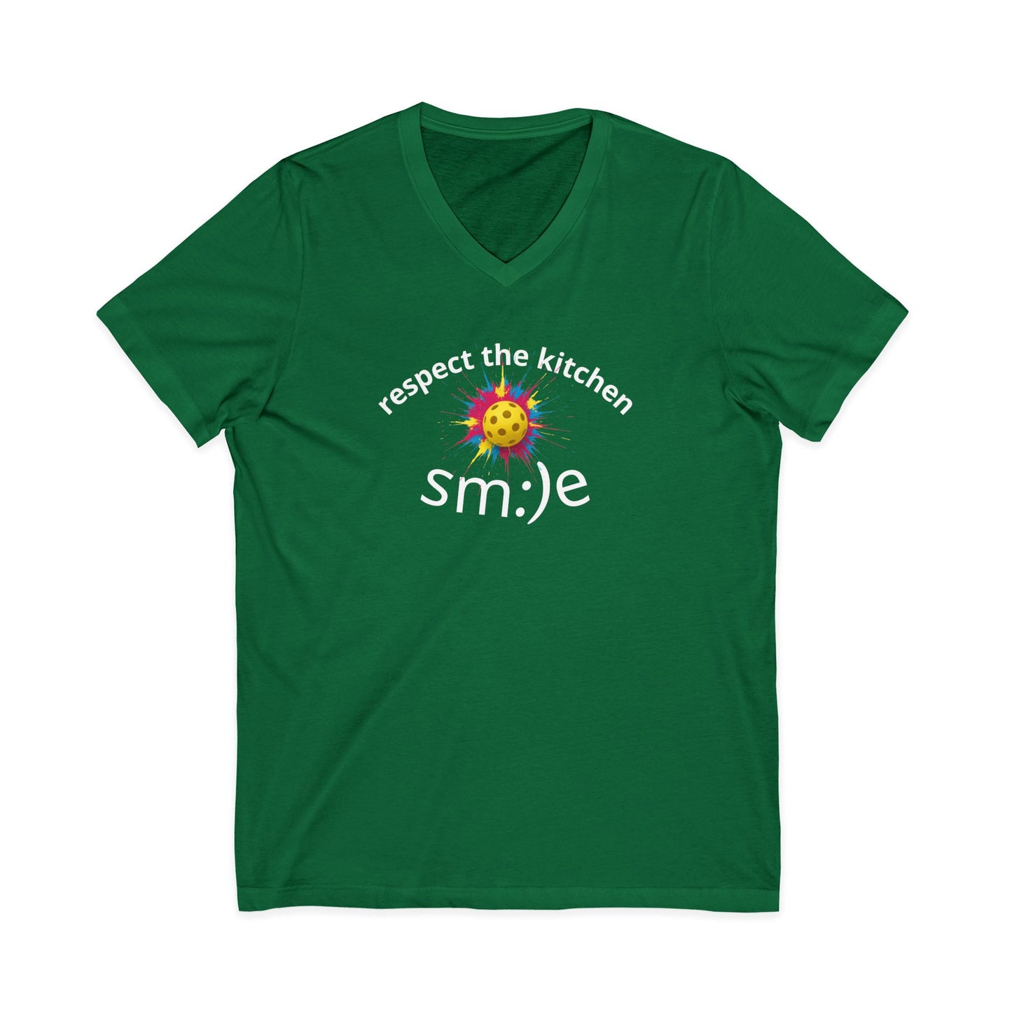 Respect the Kitchen - Pickleball Streetwear Tee | Funny Unisex Statement Shirt | sm:)e