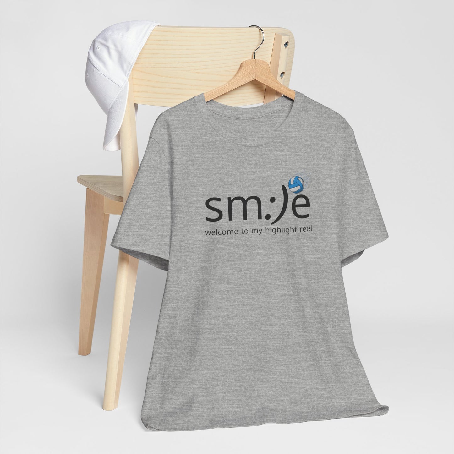 sm:)e Welcome to My Highlight Reel Tee - Confident Streetwear, Feel Good Shirt, Positive Vibes Statement