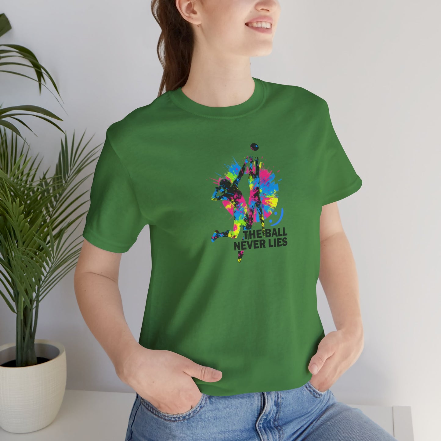 The Ball Never Lies - Volleyball Streetwear Tee | Unisex Statement Shirt