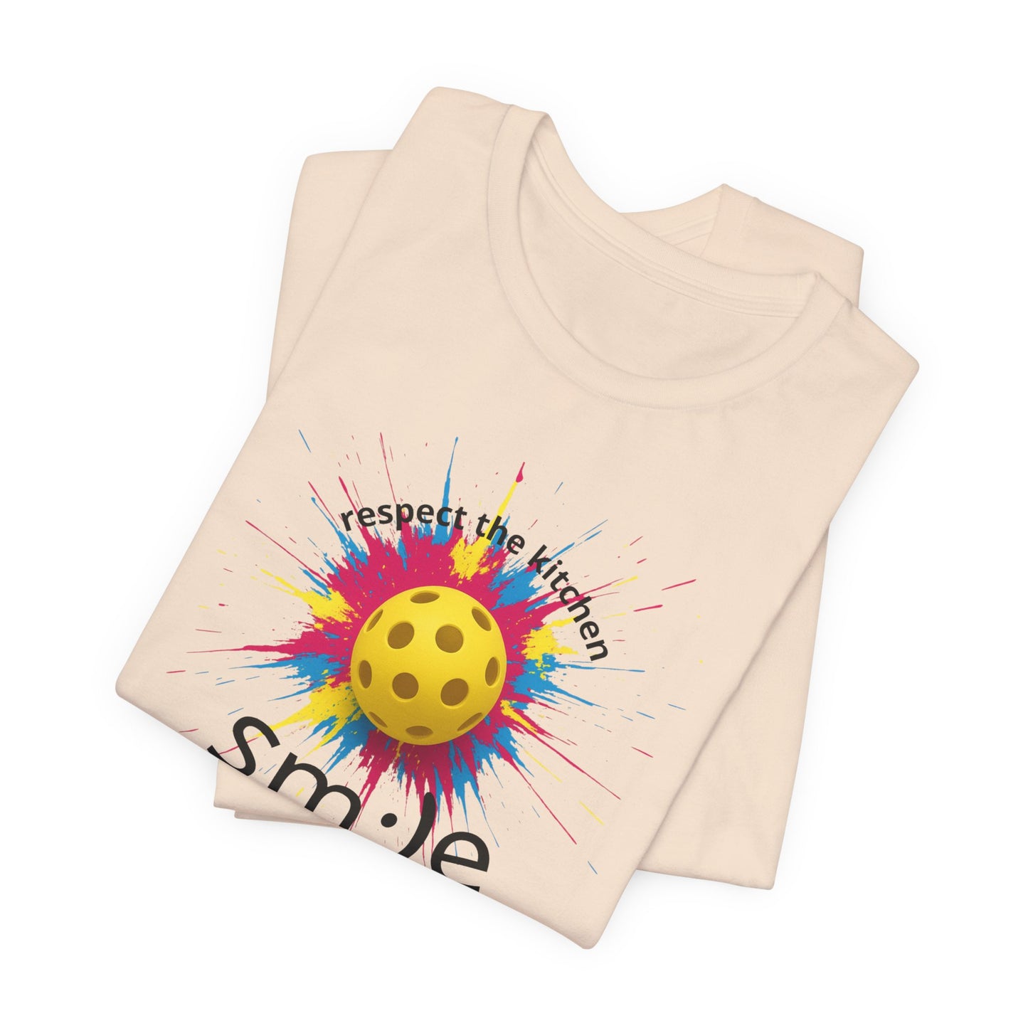 Respect the Kitchen - Pickleball Streetwear Tee | Unisex Court Statement | sm:)e