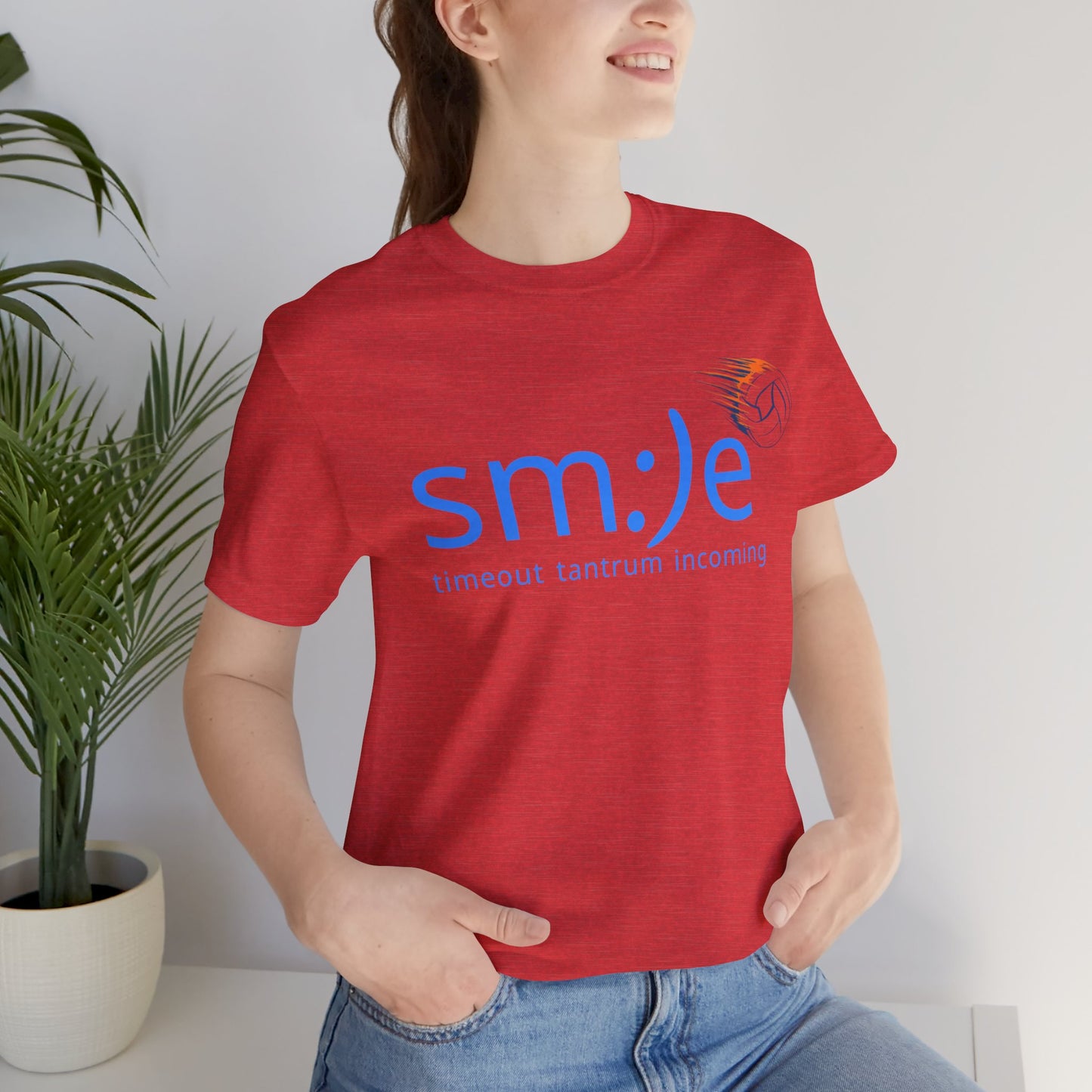 Timeout Tantrum Coming - Volleyball Streetwear Tee | Unisex Statement Shirt | Court Confidence
