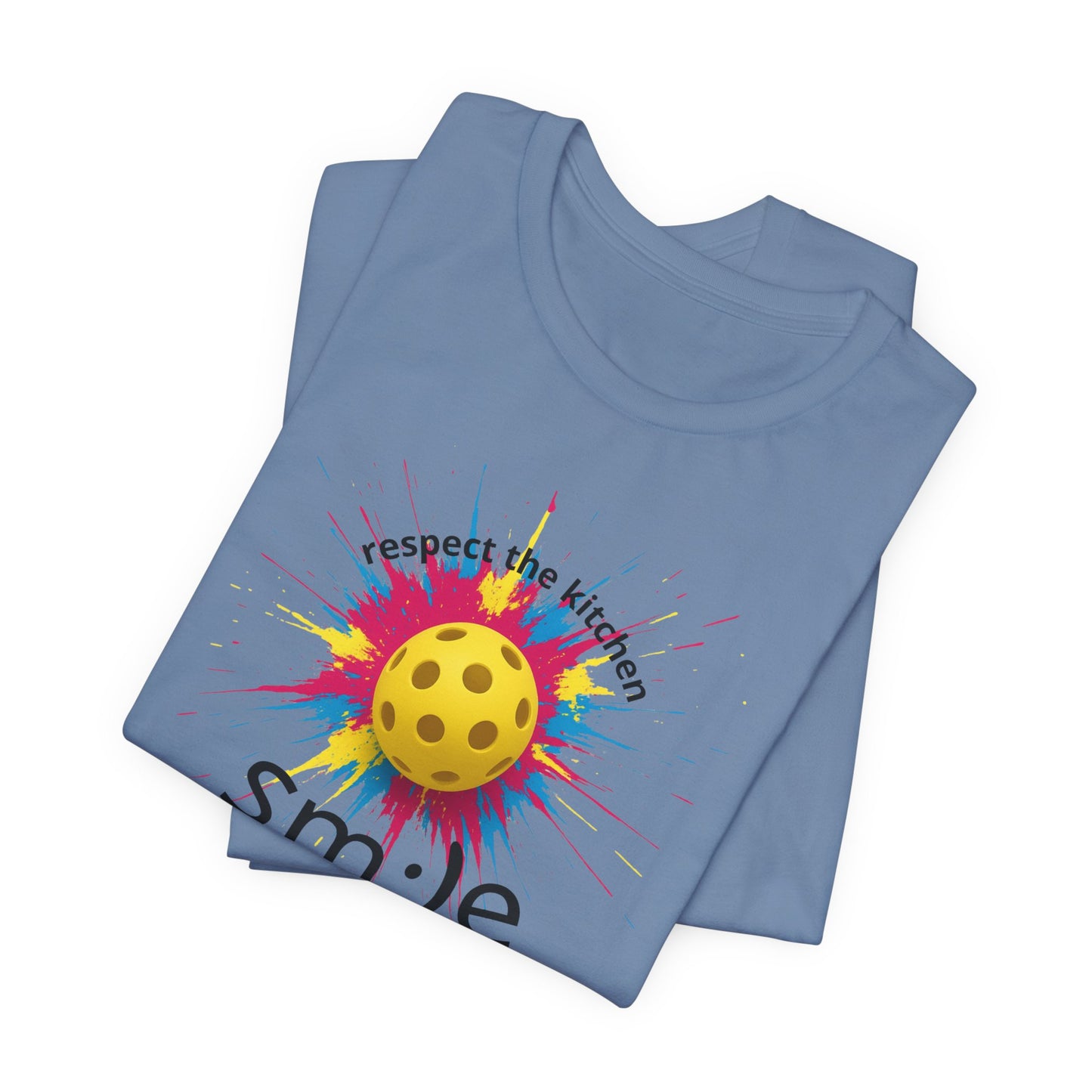 Respect the Kitchen - Pickleball Streetwear Tee | Unisex Court Statement | sm:)e