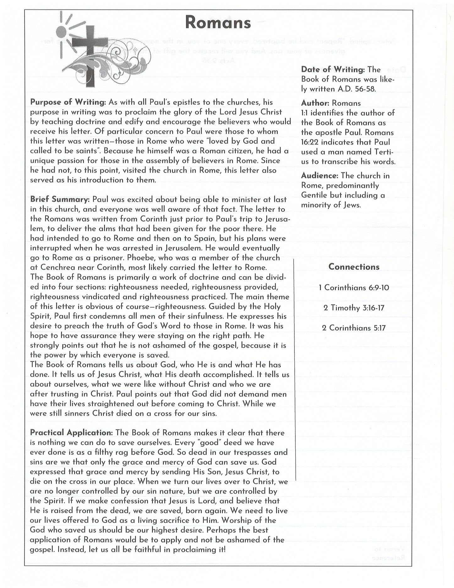 Bible Study Notebook - Organized by Book | Faith Journey Companion