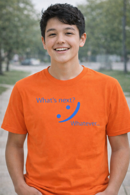 What's Next... Whatever - Unbothered Energy Tee | Chill Vibes