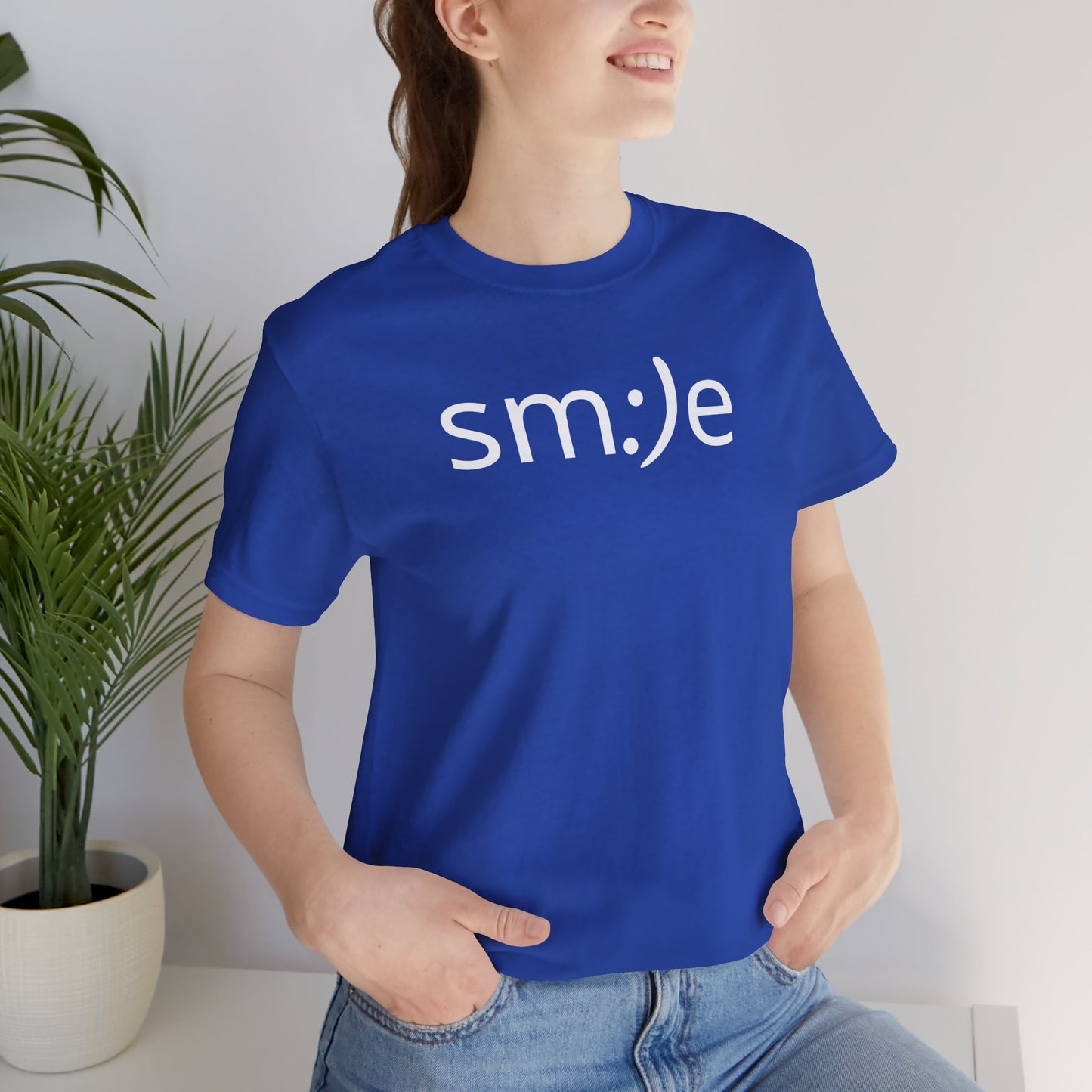 sm:)e Unisex Jersey Short Sleeve Tee | Fun Graphic Streetwear | Summer Statement Gift