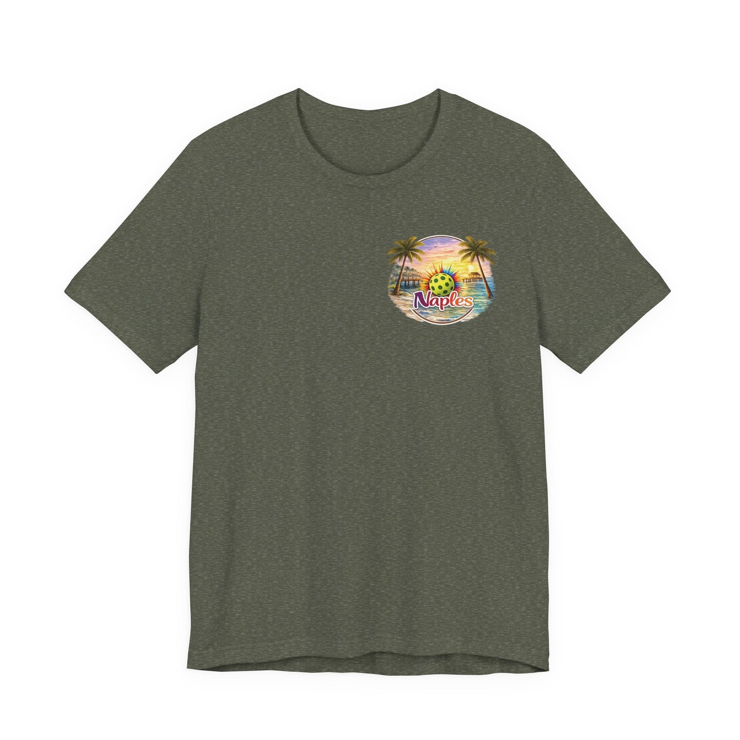 I Got Pickled in Naples — Front & Back Pickleball Tee | sm:)e