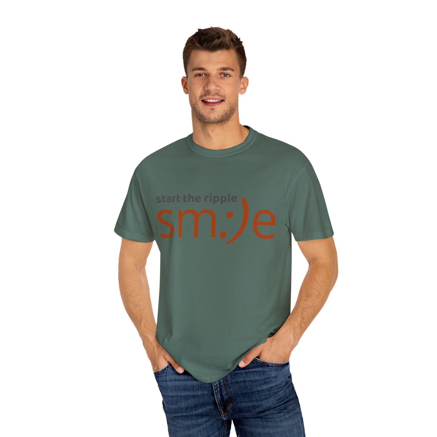 sm:)e Start the Ripple Tee | Confidence Streetwear | Positive Energy Statement Shirt