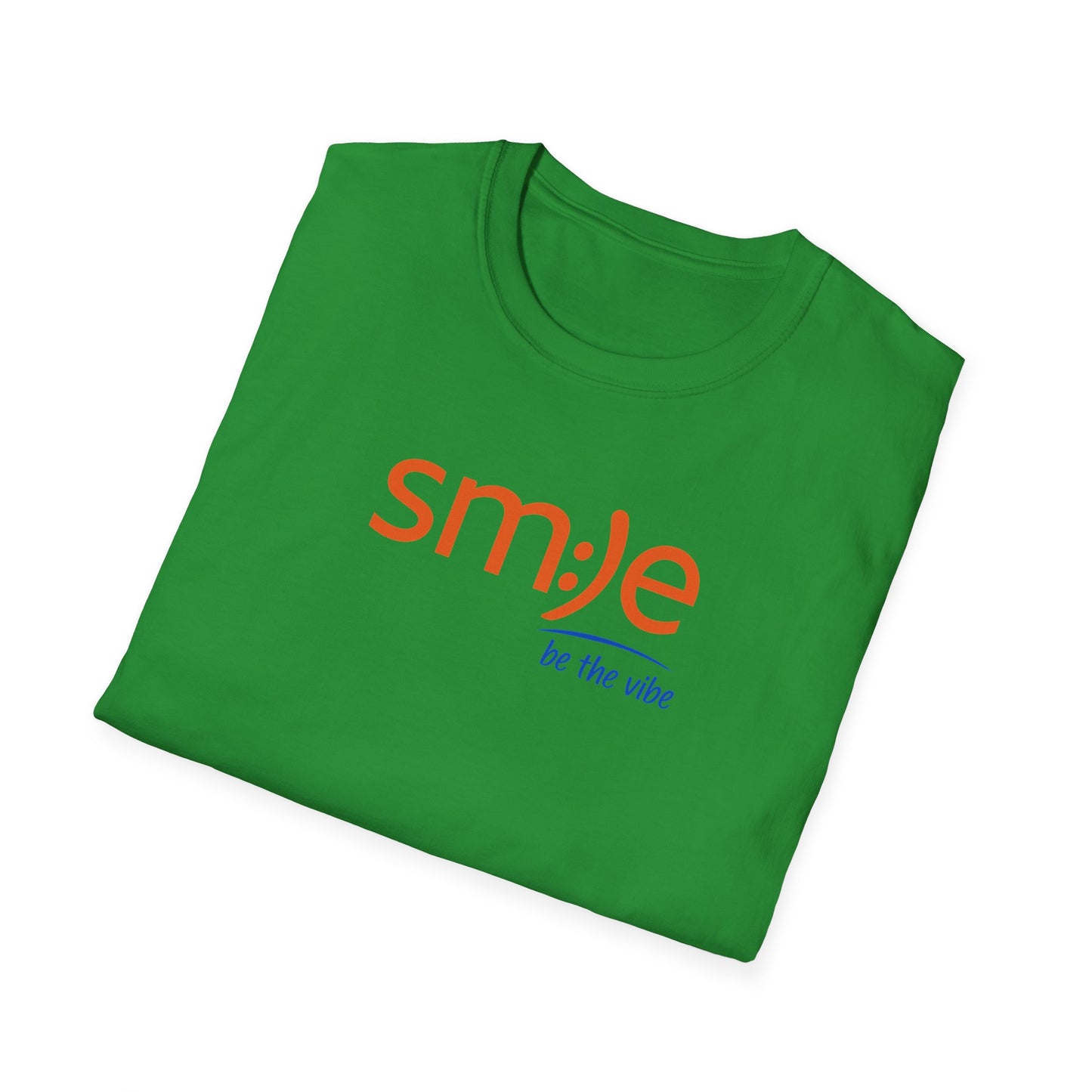 sm:)le Be the Vibe Softstyle Tee - Positive Energy Streetwear, Confidence Booster, Unisex Graphic Shirt
