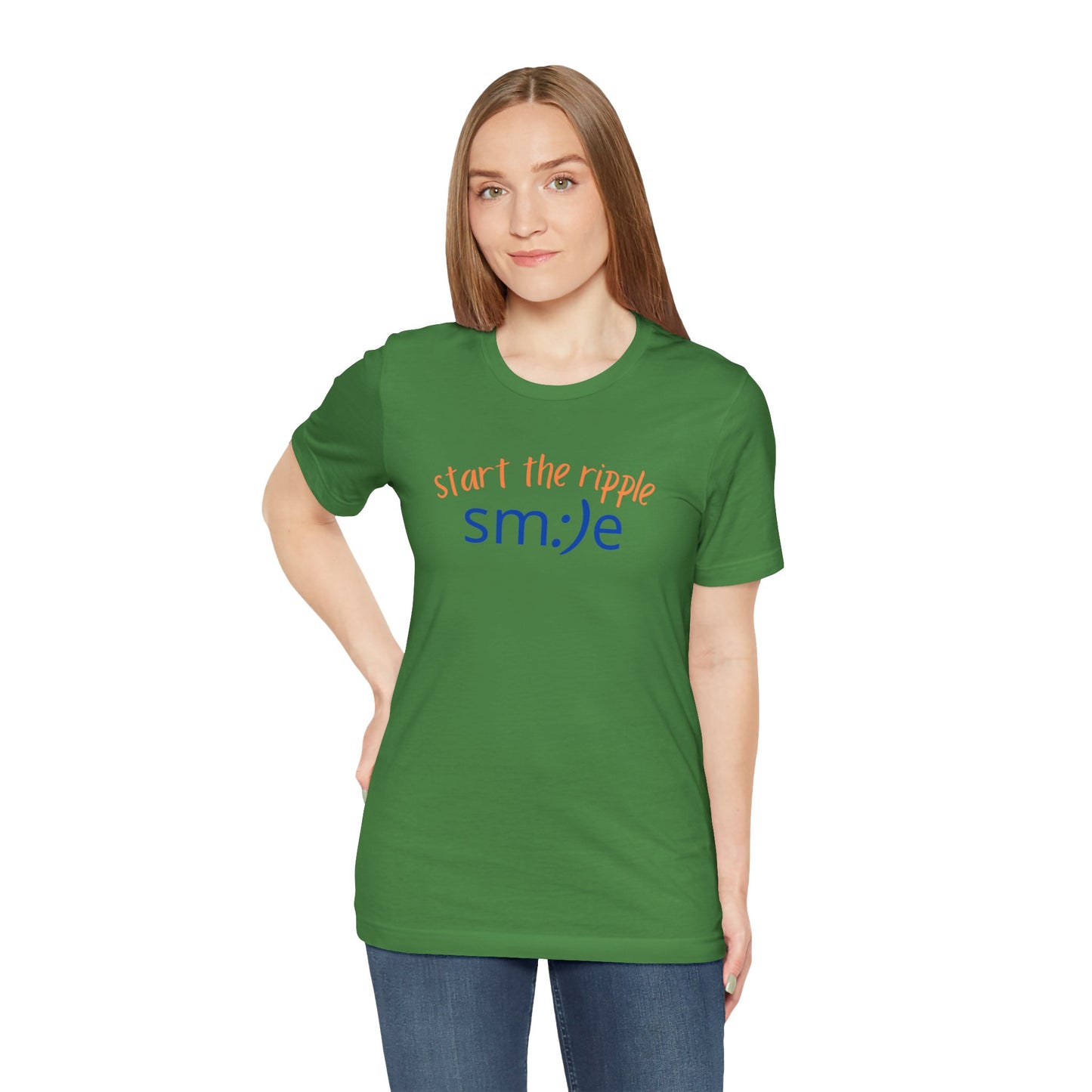 sm:)e Start the Ripple T-Shirt | Inspirational Statement Tee | Unisex Streetwear