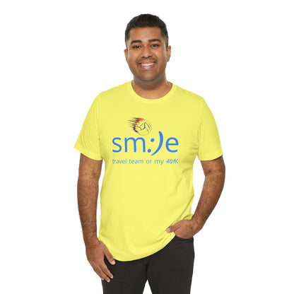 Smile Travel Team - My 401k is Volleyball | Parent Life Streetwear | Volleyball Mom Dad Tee