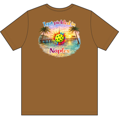 I Got Pickled in Naples™ — Men's Moisture-Wicking Pickleball Shirt | sm:)e