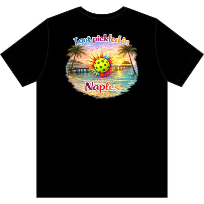 I Got Pickled in Naples™ — Men's Moisture-Wicking Pickleball Shirt | sm:)e