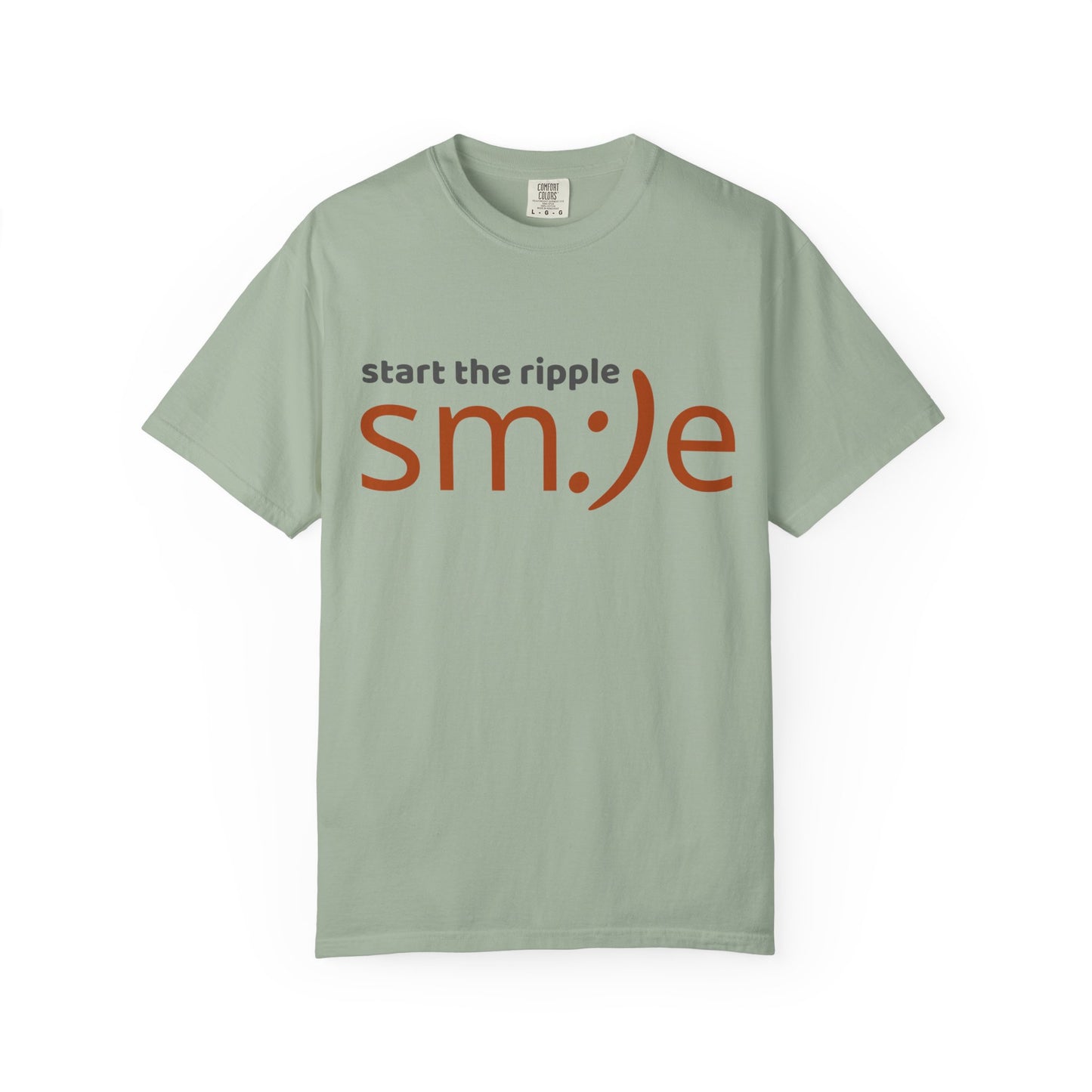 sm:)e Start the Ripple Tee | Confidence Streetwear | Positive Energy Statement Shirt