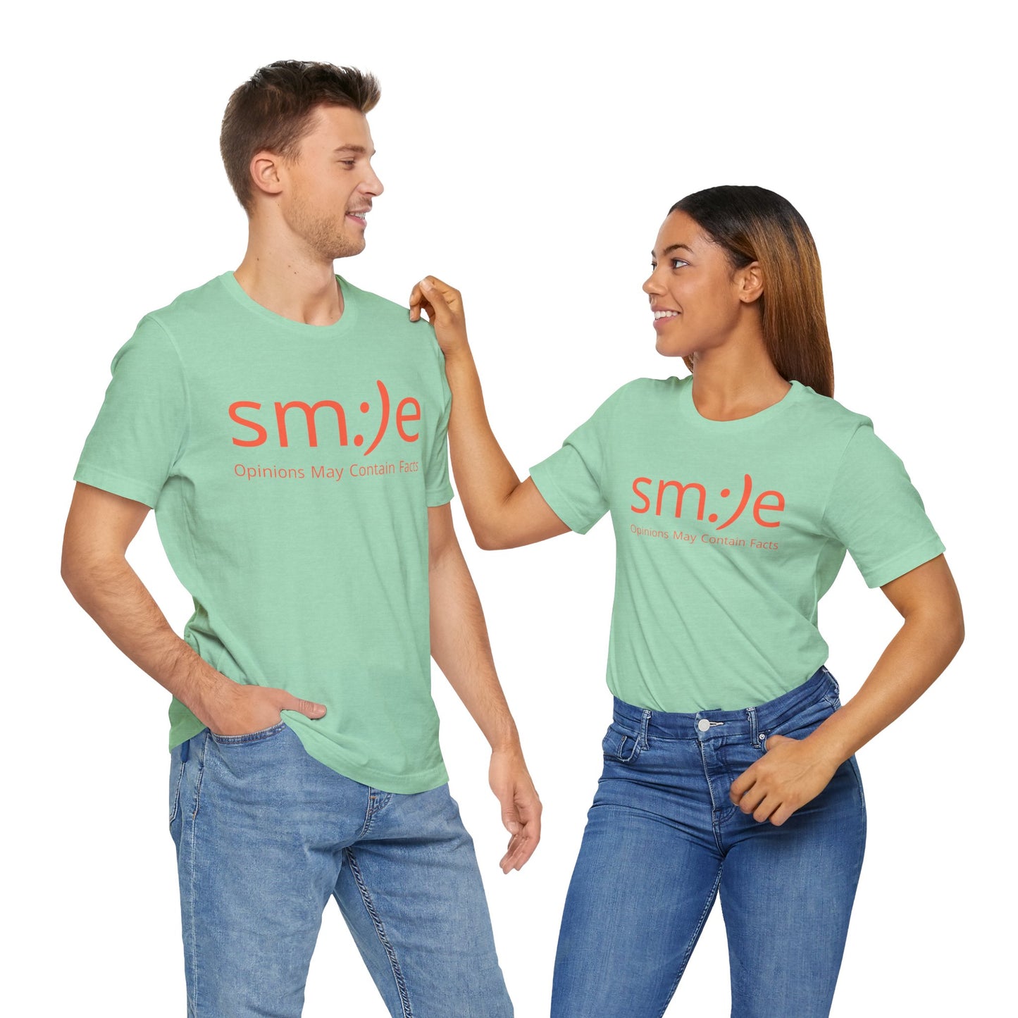sm:)e Opinions May Contain Facts T-Shirt | Intellectual Sass | Trendy Graphic Tee