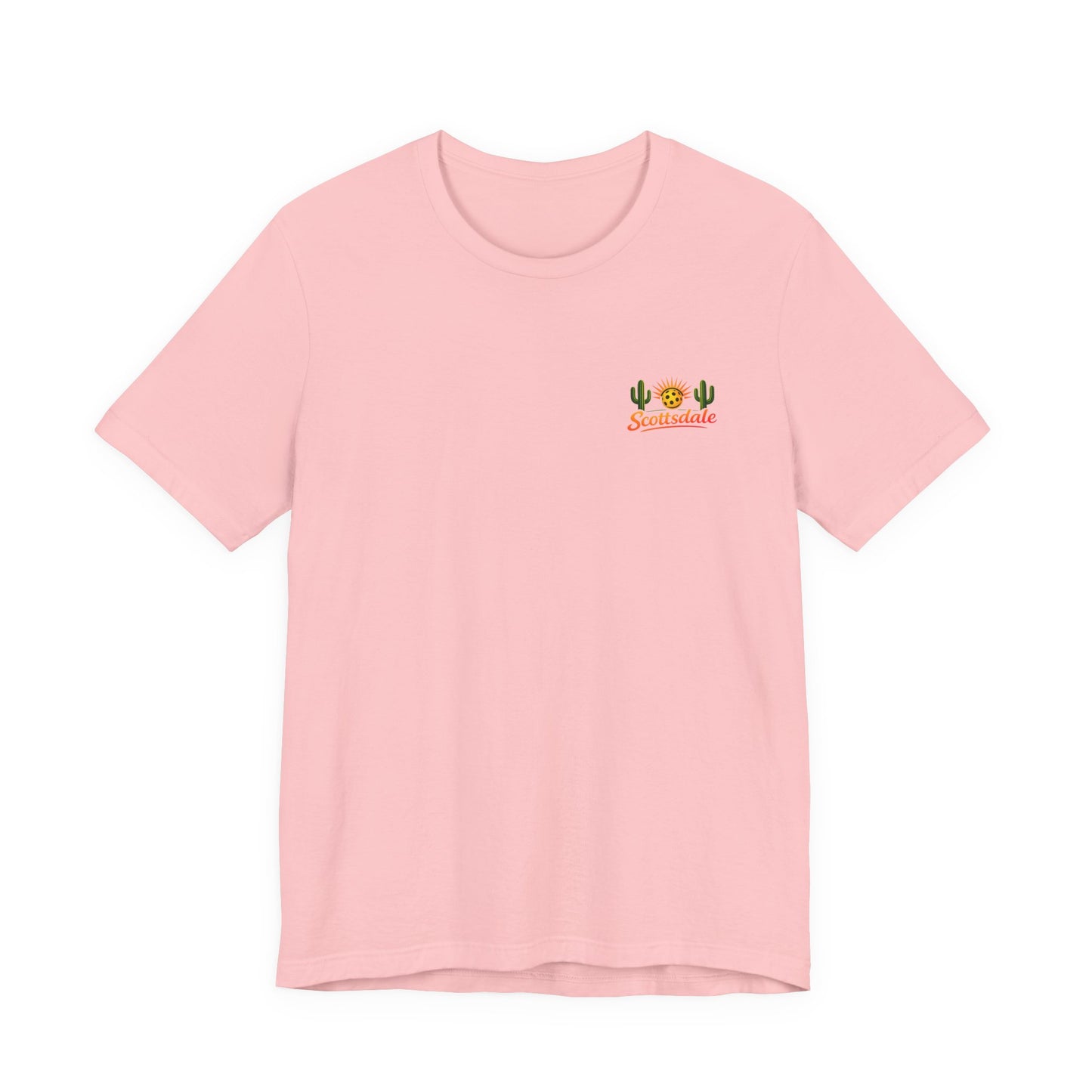 I Got Pickled in Scottsdale™ | Pickleball Souvenir T-Shirt | Desert Sunset Graphic Tee