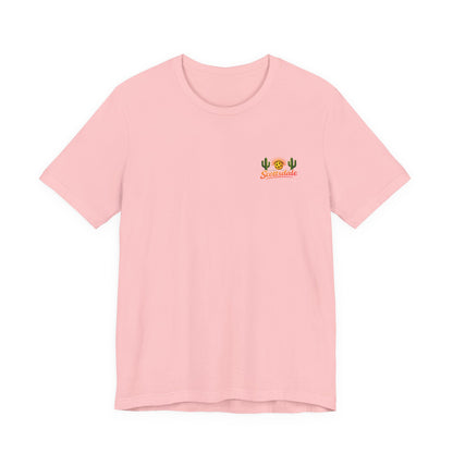 I Got Pickled in Scottsdale™ | Pickleball Souvenir T-Shirt | Desert Sunset Graphic Tee