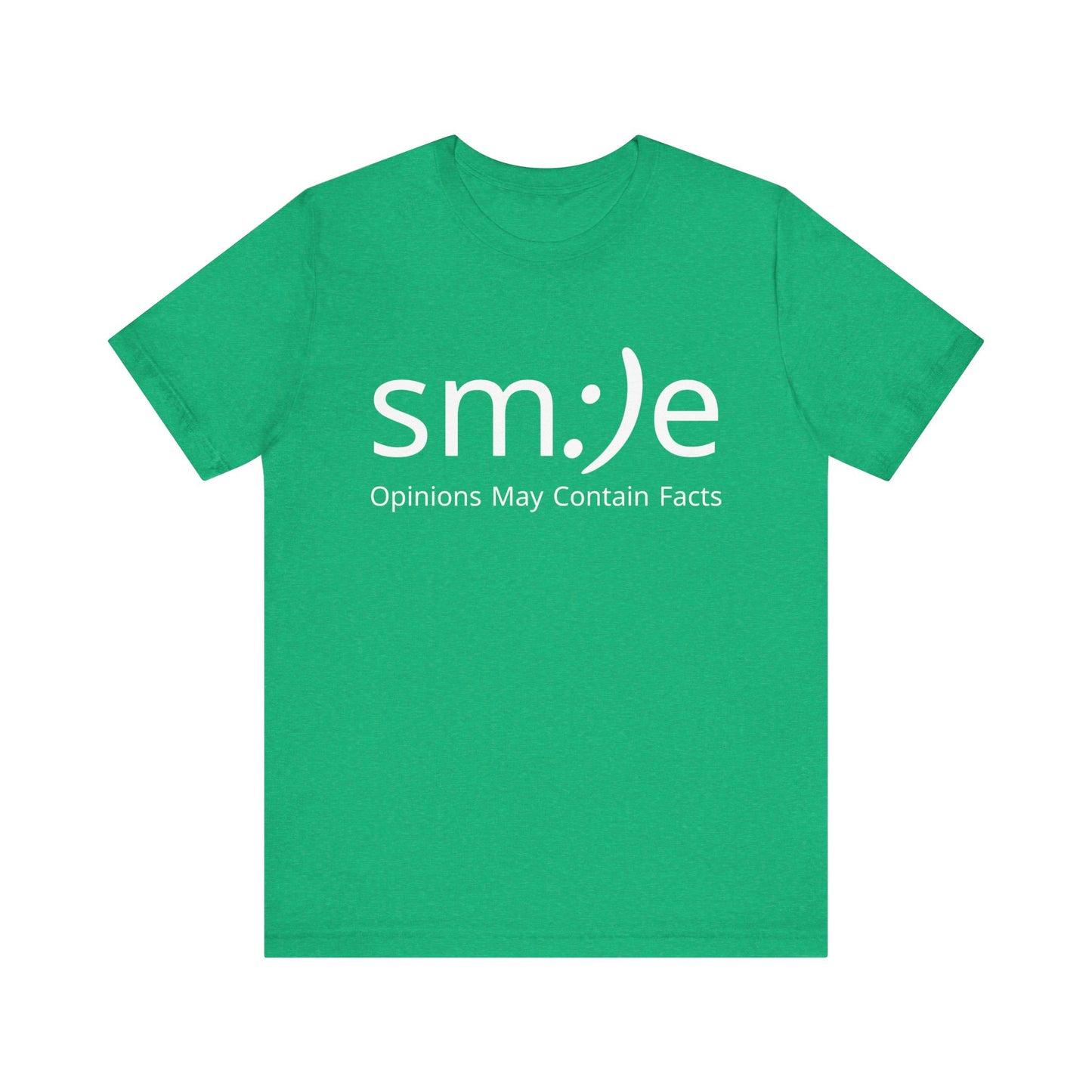 sm:)e Opinions May Contain Facts T-Shirt | Funny Witty Unisex Graphic Tee1234