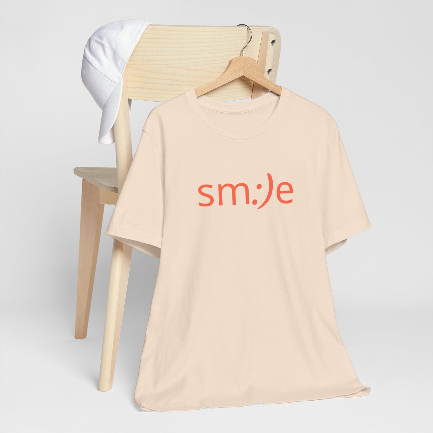 sm:)e Smile T-Shirt | Positive Vibes Streetwear | Unisex Summer Statement Gift