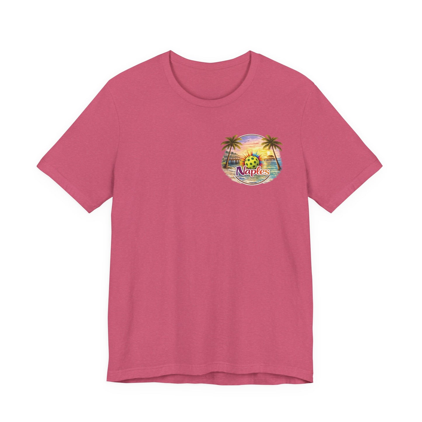 I Got Pickled in Naples — Front & Back Pickleball Tee | sm:)e