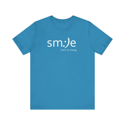 sm:)e Playful Unisex Tee | Smile That's So Cheugy | Graphic Streetwear