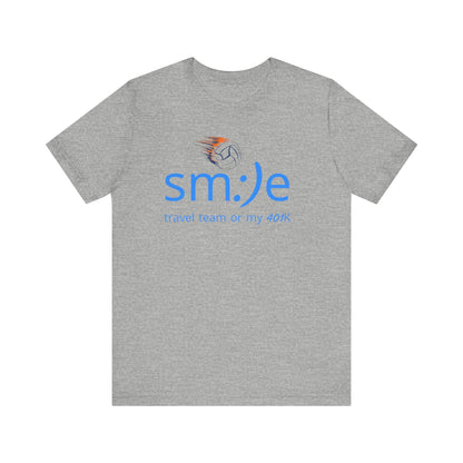 Smile Travel Team - My 401k is Volleyball | Parent Life Streetwear | Volleyball Mom Dad Tee