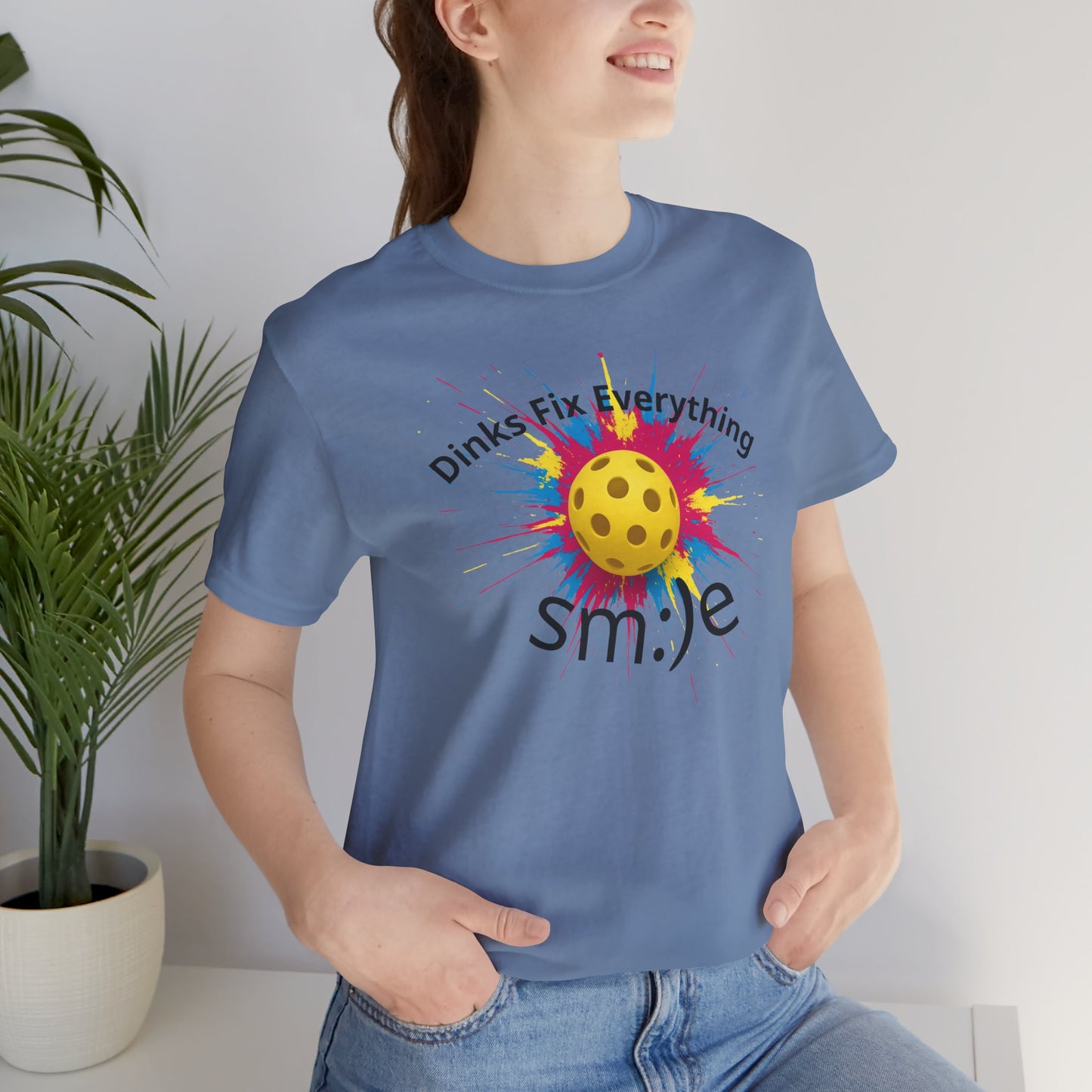 Dinks Fix Everything - Pickleball Streetwear Tee | Unisex Statement Shirt | sm:)e