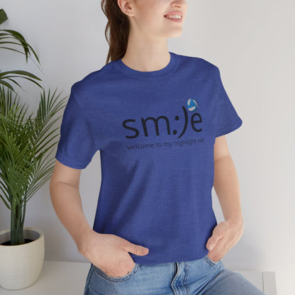sm:)e Welcome to My Highlight Reel Volleyball T-Shirt | Funny Motivational Unisex Tee