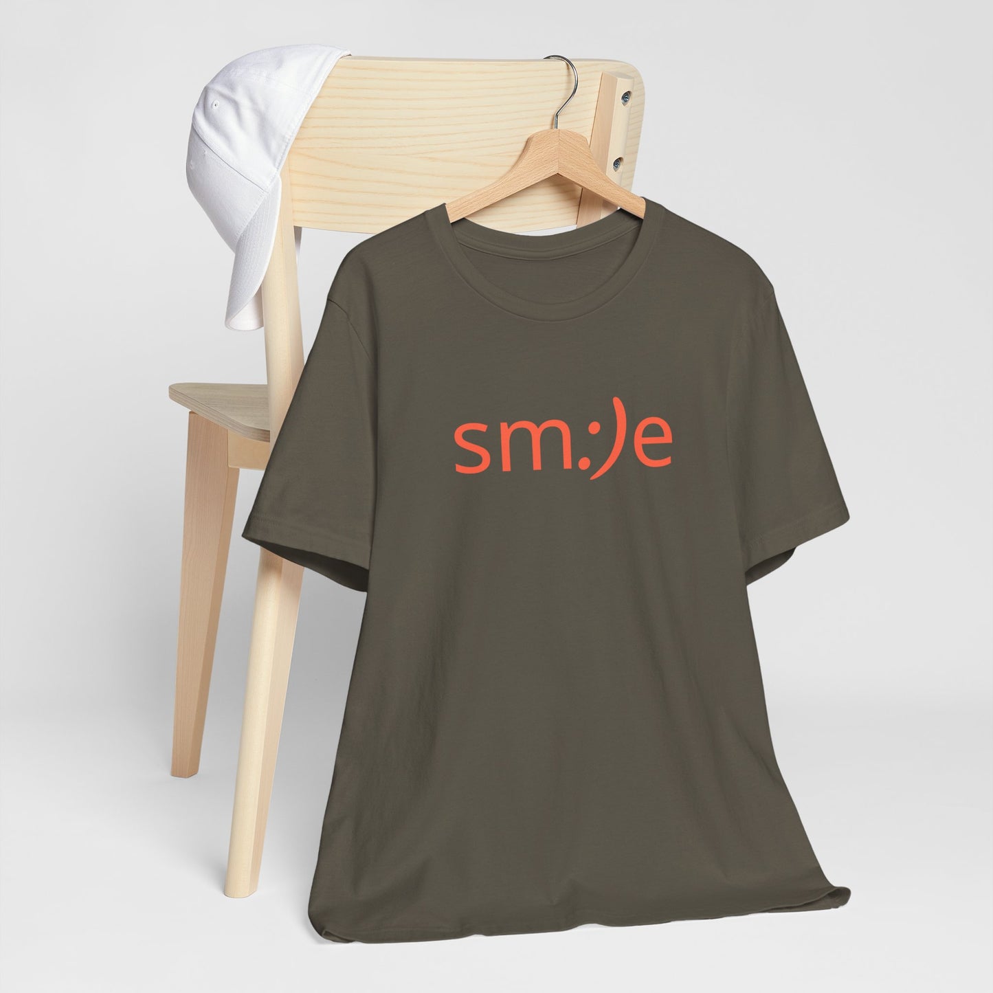 sm:)e Smile T-Shirt | Positive Vibes Streetwear | Unisex Summer Statement Gift