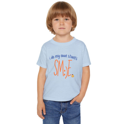 sm:)e I Do My Own Stunts Toddler Tee | Cute Kids Streetwear | Funny Mom Gift